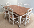 french antique large dining table